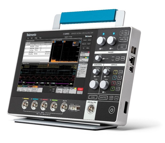 Tektronix réinvente les performances et la mobilité des oscilloscopes 